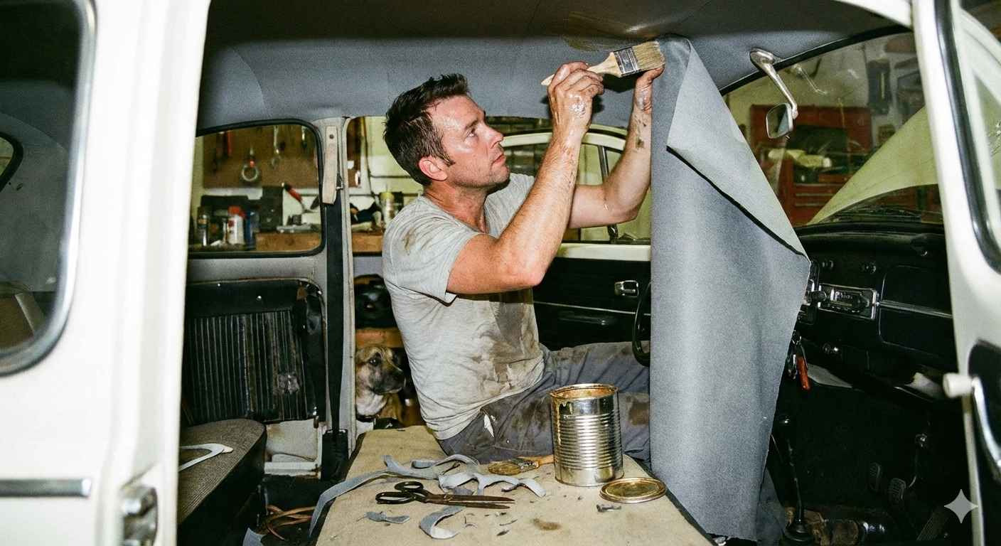 Checklist de materiales para tapizar techos de coche con acabado profesional